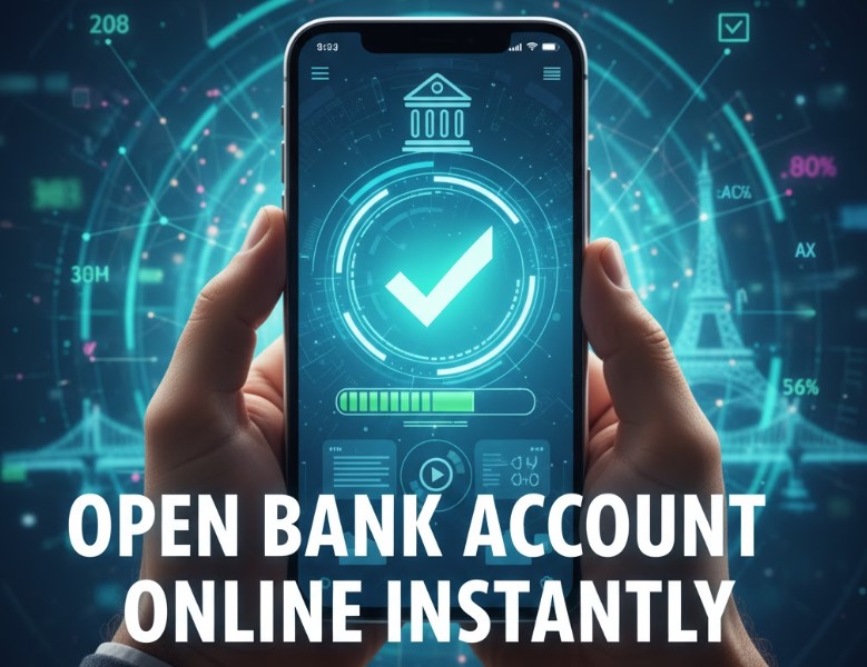 How to Open a Bank Account Online Instantly